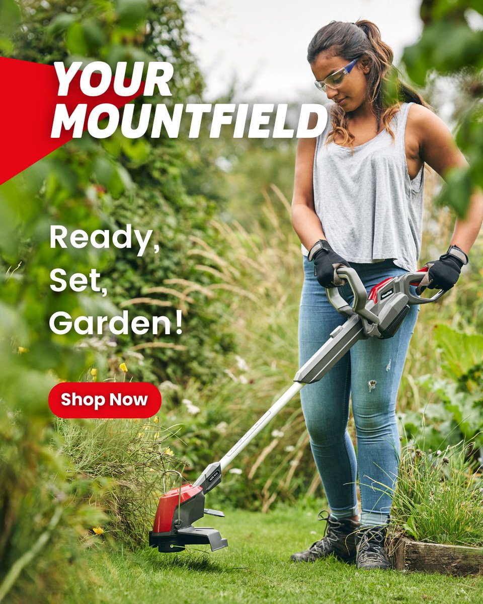 That final finish? It’s all in the detail.
Mountfield grass trimmers give your borders that crisp, clean edge — lightweight, powerful, and seriously satisfying.

Shop our summer sale: mountfieldlawnmowers.co.uk

#Mountfield  #YourLawnYourRules #mountfieldlawnmowers #mountfield