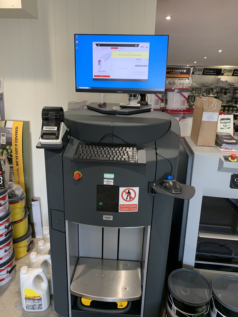 We are delighted to announce that we are now a stockist of Crown, Sandtex &amp; Sadolin paints, we have our own mixing machine so paint colour options are endless! 

We are open to both Trade &amp; Public from 7.30am each weekday.

Webbsbm.co.uk
T 01793 783879