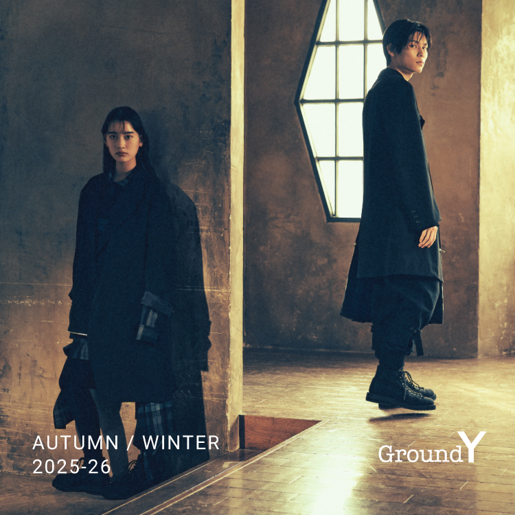 YohjiThe's tweet photo. 【COMING SOON】Ground Y Autumn / Winter 2025-26 Collection

- 7/18 10:00 Release -

▼詳しくは下記をチェック
https://t.co/E5KPJDJlAK

#yohjiyamamoto #ヨウジヤマモト
#groundy
#theshopyohjiyamamoto https://t.co/LKU4PUHrIV