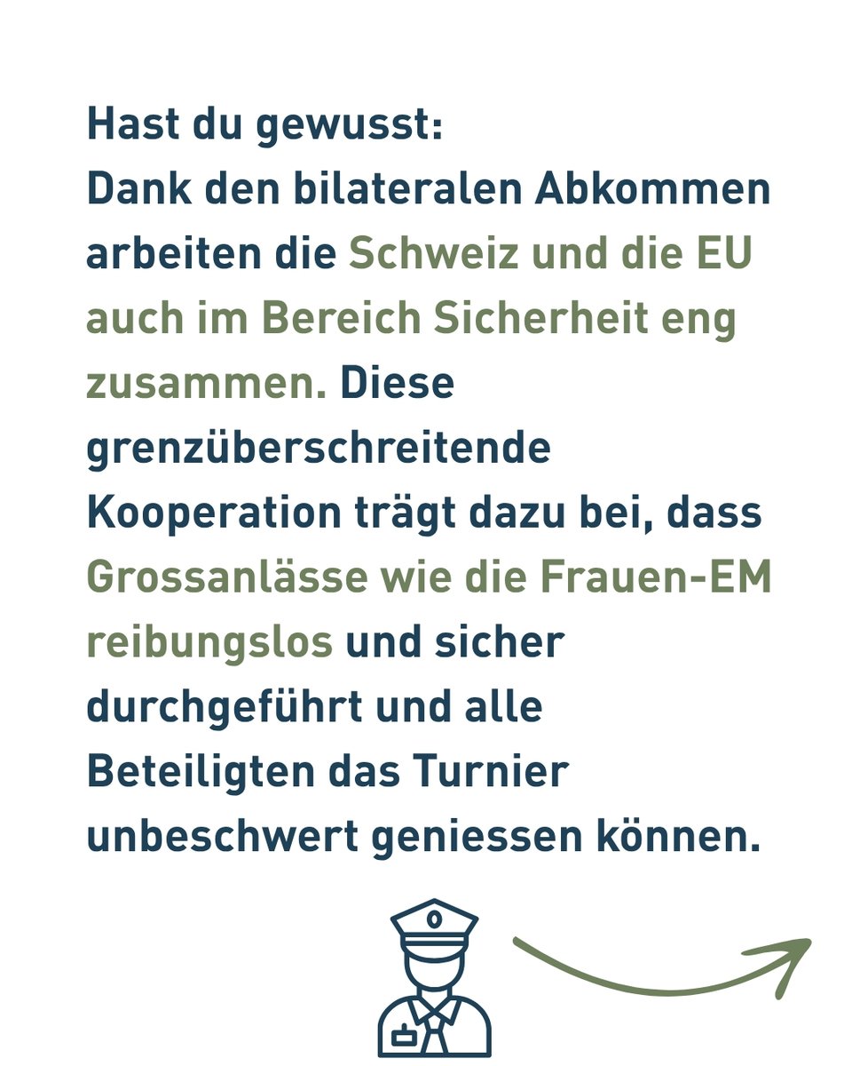 starkvernetzt's tweet image. Heute spielt Schweiz vs. Finnland! Dank den Bilateralen können wir solche Grossanlässe unbeschwert geniessen – denn die Schweiz und die EU arbeiten auch in grenzüberschreitenden Sicherheitsfragen erfolgreich zusammen.