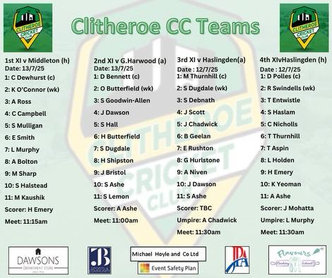 Clitheroe Cricket Club 💚💛 (@clitheroe_cc) on Twitter photo 