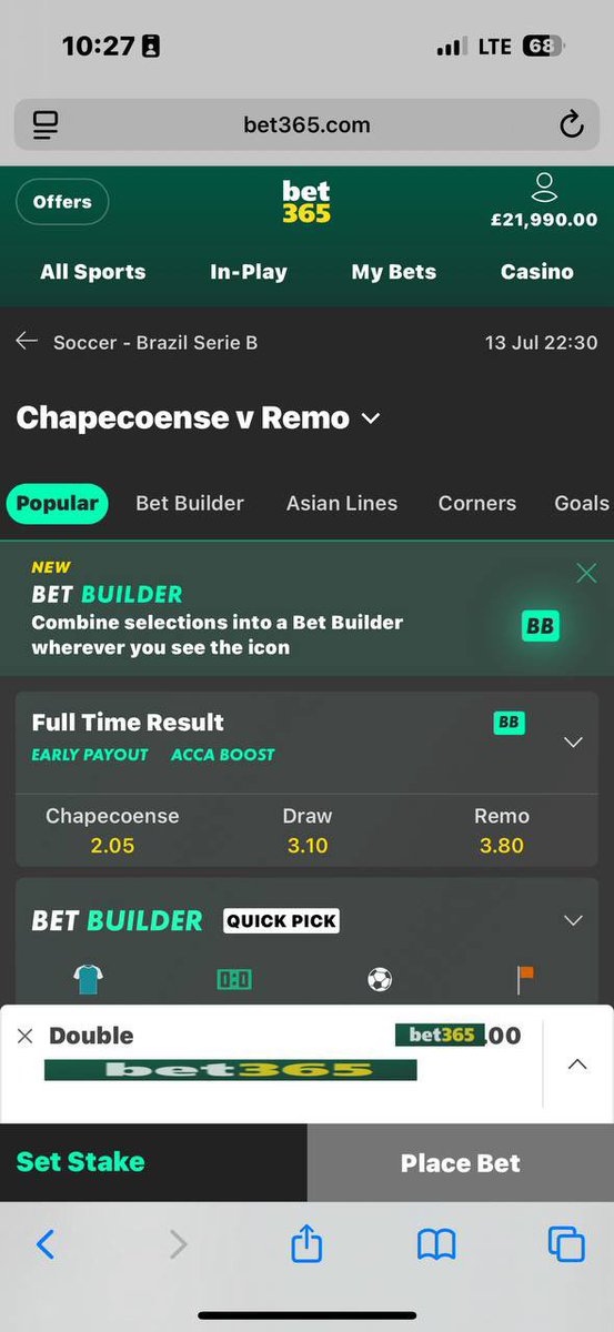 READY TO PLAY MY BET LADS 🤑 🔜