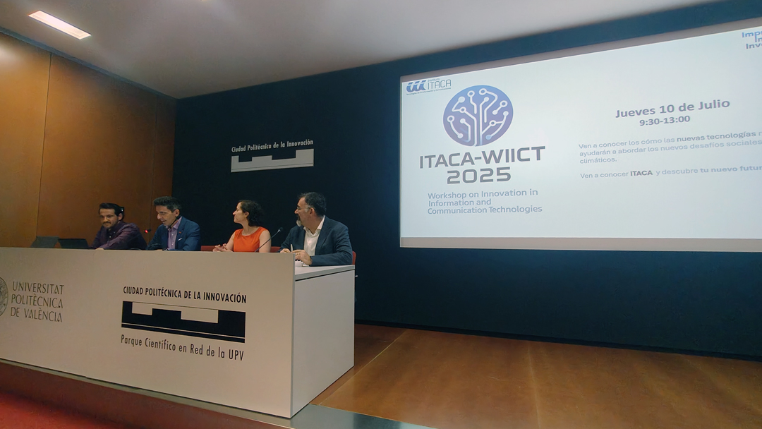 😃We are delighted to kick off the 12th edition of #WIICT2025 with an institutional presentation by Salva Coll, Toni Martínez, María Guillem, and Carlos Fernández Llatas, who shared their vision of how digital technologies can transform the future!
🙏Thank you all for attending!