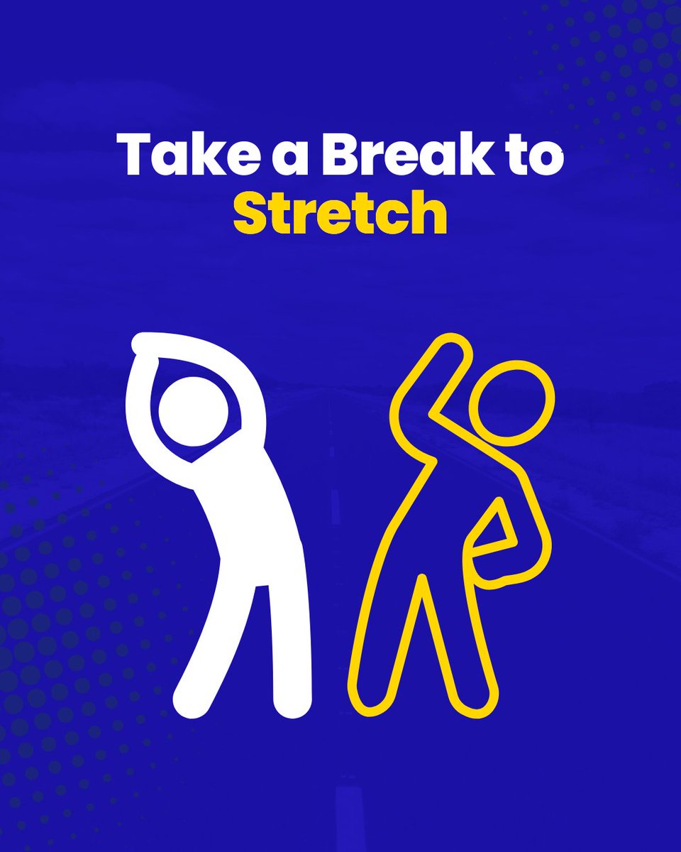 intercityNa's tweet image. Stretch break? 
Take one at the halfway point.

Long drives aren’t a race.
Stopping halfway to stretch, snack, or just breathe keeps the driver alert and passengers comfortable.
Safe rides &amp;gt; fast rides 

#Intercity #travelnamibia #letsgotogether #TravelSmart #SafeTravel