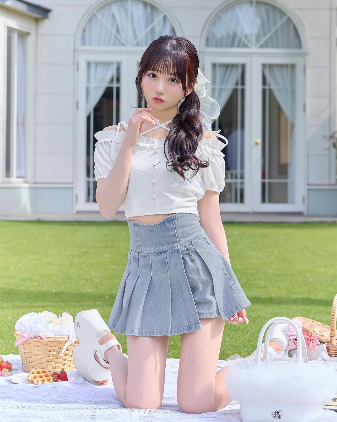 michellMacaron♡ミシェルマカロン♡﻿美脚が叶うフレアデニム michellMacaron♡ミシェルマカロン♡﻿美脚が叶うフレアデニム