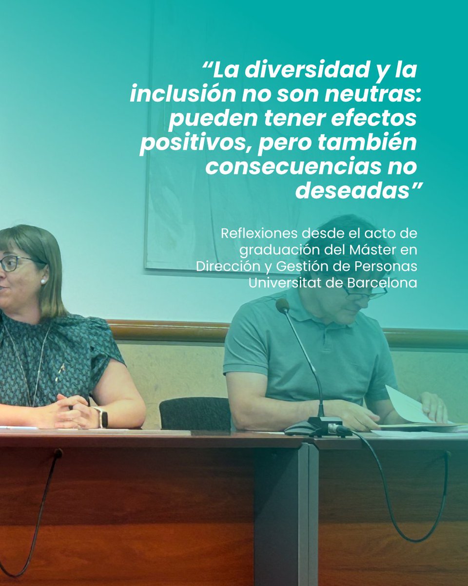 Future for Work Institute (@futureforwork) on Twitter photo En el acto de graduación del 𝐌𝐚́𝐬𝐭𝐞𝐫 𝐞𝐧 𝐃𝐢𝐫𝐞𝐜𝐜𝐢𝐨́𝐧 𝐲 𝐆𝐞𝐬𝐭𝐢𝐨́𝐧 𝐝𝐞 𝐏𝐞𝐫𝐬𝐨𝐧𝐚𝐬 𝐝𝐞 𝐥𝐚 <a href="/UniBarcelona/">Universitat de Barcelona</a>, nuestro compañero Rafa Díaz compartió algunas ideas clave sobre los retos actuales de los programas de diversidad, equidad e inclusión (DEI). En el acto de graduación del 𝐌𝐚́𝐬𝐭𝐞𝐫 𝐞𝐧 𝐃𝐢𝐫𝐞𝐜𝐜𝐢𝐨́𝐧 𝐲 𝐆𝐞𝐬𝐭𝐢𝐨́𝐧 𝐝𝐞 𝐏𝐞𝐫𝐬𝐨𝐧𝐚𝐬 𝐝𝐞 𝐥𝐚 <a href="/UniBarcelona/">Universitat de Barcelona</a>, nuestro compañero Rafa Díaz compartió algunas ideas clave sobre los retos actuales de los programas de diversidad, equidad e inclusión (DEI).