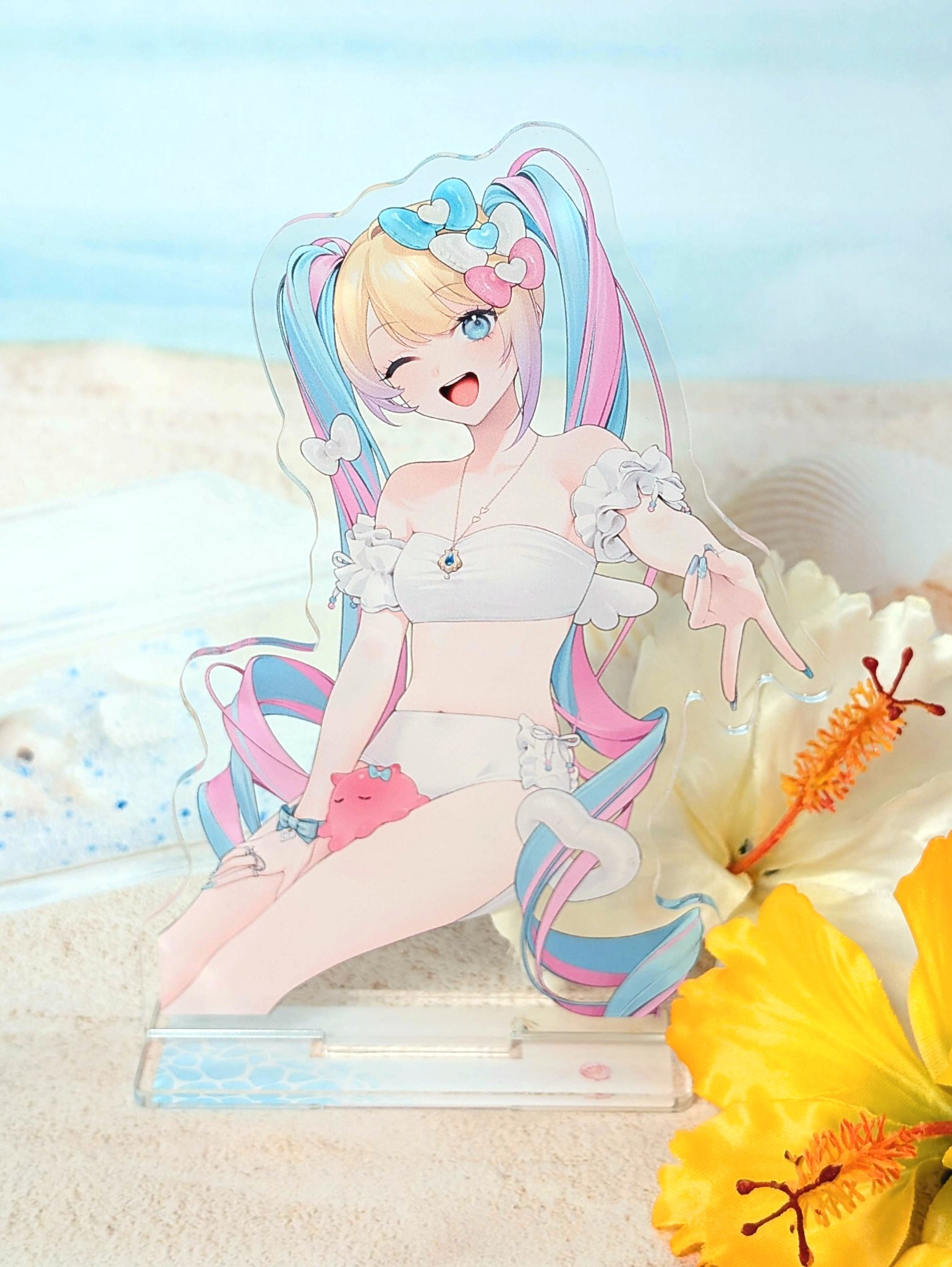 てんちゃん　てんたかく ニディガ東名阪POPUPSTORE】超てんちゃんトレーディングハート型