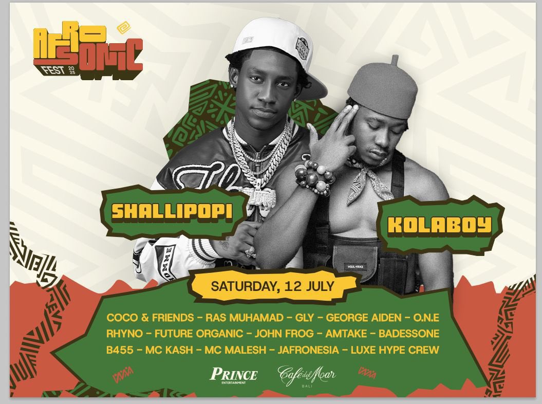 BALI 🏖️ Indonesia🇲🇨 see you all on the 12th 🤝 #afrosonicfest