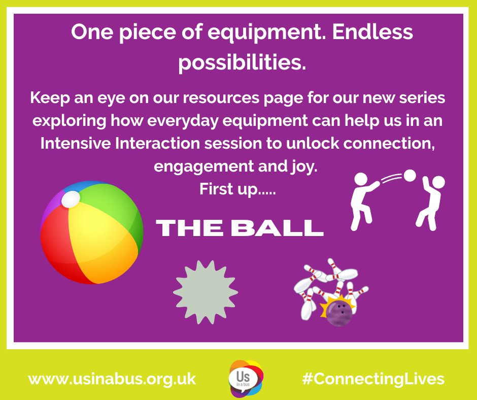 UsInABus's tweet image. Keep an eye on our resources page Resources | Us in a Bus to see some of the creative ways we use various pieces of equipment.
#learningdisability #connectinglivessince1990 #intensiveinteraction #charity #disability #specialneeds #PMLD #autism #disabilityawareness