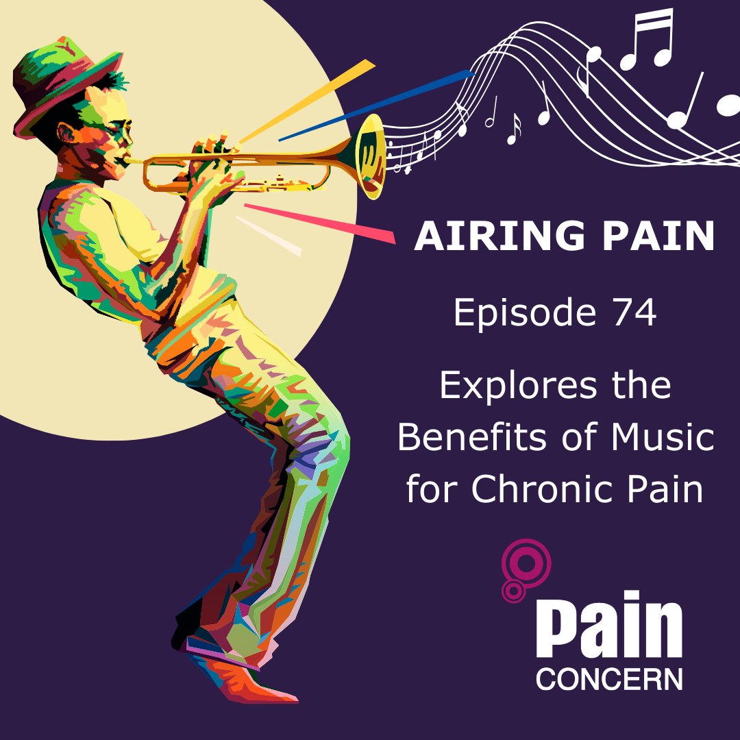 Festival season is here! 🎪 Did you know music can help manage chronic pain? 🎶

🎧 Tune into Airing Pain Ep. 74: ow.ly/ZMZ050SEigt
📖 Plus, check out Pain Matters 63: painconcern.org.uk/pain-matters-6…

#MusicTherapy #ChronicPain #PainManagement #Glastonbury2025 #AiringPain