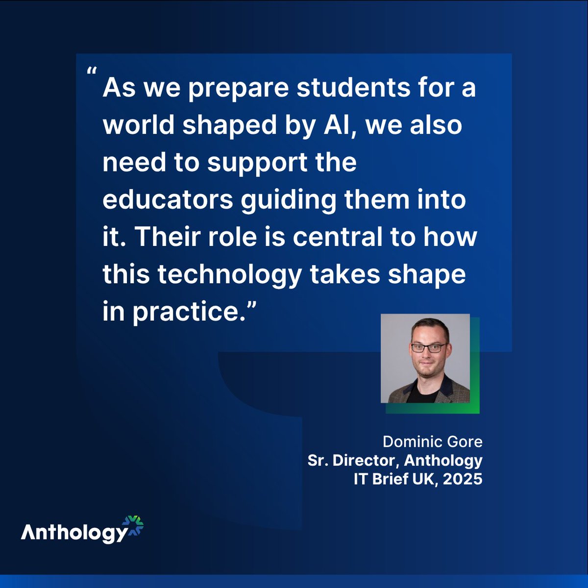 AI is transforming higher education—and educators are at the heart of that change. In this IT Brief, Dom Gore shares how institutions can help faculty build confidence, enhance pedagogy, and embrace creativity through AI.

Read more: ow.ly/lfFa50WnorG