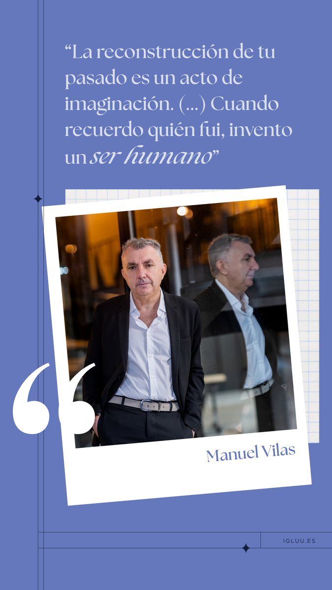 Cristina Consuegra (@crisconsuegra) on Twitter photo El asombro lo es casi todo. Surge de esa imprecisa intersección entre realidad y ficción. Converso con <a href="/Granvilas/">Manuel Vilas</a> sobre qué memoria somos - por qué esa y no otra- las ausencias, lo perdurable a partir de 'El mejor libro del mundo' que publica <a href="/EdDestino/">Ediciones Destino</a>
🔗igluu.es/entrevista-man… El asombro lo es casi todo. Surge de esa imprecisa intersección entre realidad y ficción. Converso con <a href="/Granvilas/">Manuel Vilas</a> sobre qué memoria somos - por qué esa y no otra- las ausencias, lo perdurable a partir de 'El mejor libro del mundo' que publica <a href="/EdDestino/">Ediciones Destino</a>
🔗igluu.es/entrevista-man…