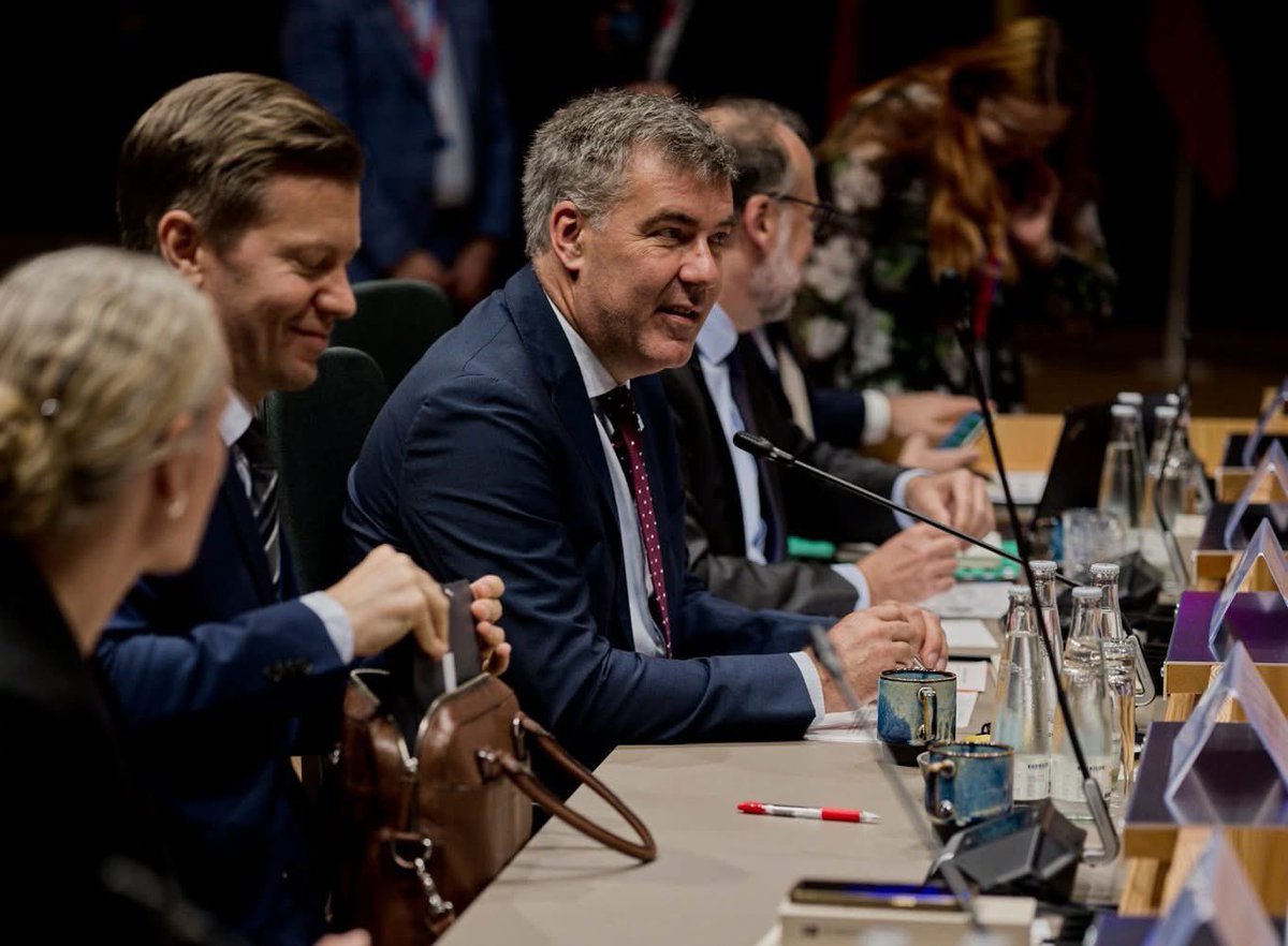 Svitlana Grynchuk (@s_grynchuk) on Twitter photo The Informal Meeting of 🇪🇺 Environment Ministers kicked off in 🇩🇰Aalborg. The agenda includes preparations for 🇧🇷COP30, current state of 🇪🇺 environment and climate policy, green transition etc. The restoration of 🇺🇦 is also high on the agenda. Thank you <a href="/L_Aagaard/">Lars Aagaard</a> for inviting The Informal Meeting of 🇪🇺 Environment Ministers kicked off in 🇩🇰Aalborg. The agenda includes preparations for 🇧🇷COP30, current state of 🇪🇺 environment and climate policy, green transition etc. The restoration of 🇺🇦 is also high on the agenda. Thank you <a href="/L_Aagaard/">Lars Aagaard</a> for inviting
