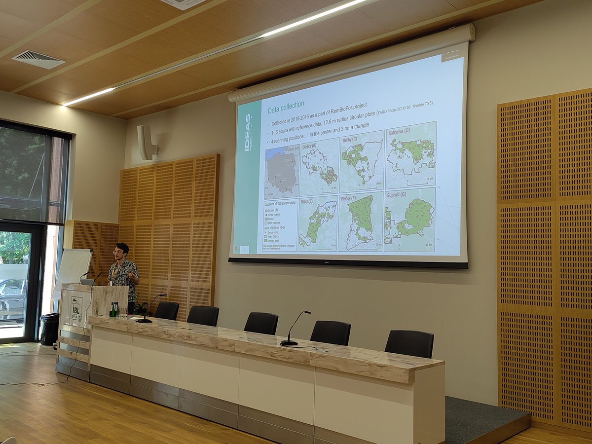 IDEAS_NCBR's tweet image. Our PhD student Maksymilian Kulicki participated in the Interdisciplinary Summer School on Precision Forestry Using LiDAR Technology, held at the Forest Research Institute in Sękocin.
#IDEASNCBR #LiDAR #AI #PrecisionForestry
