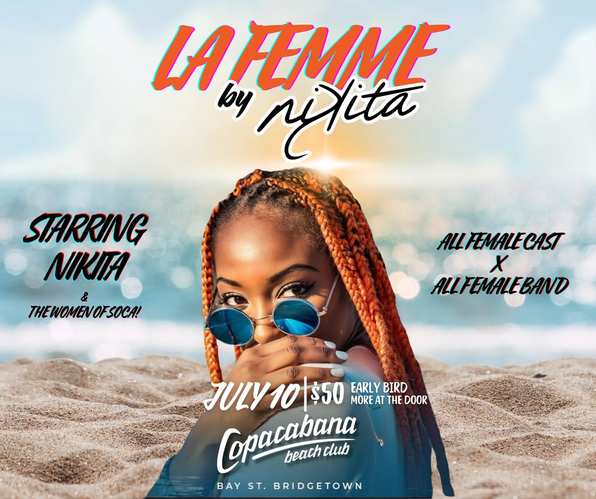 CropOverHUB's tweet image. 🇧🇧 Tonight's action goes down at Copacabana as we celebrate the women of Soca!
ℹ️ Tap into the event at bit.ly/CropOverHUBCal… for tickets and more information.