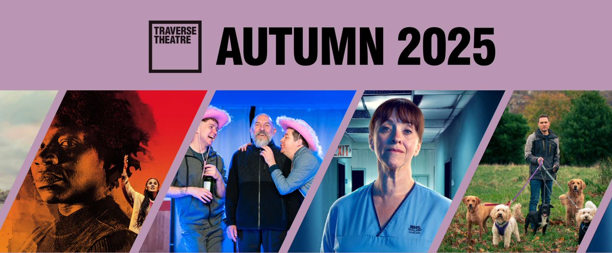 traversetheatre's tweet image. Hot on the heels of a thrilling TravFest25, meet the first of the performances joining us from September.
Our Autumn season sees some of the most exciting shows take centre stage with new productions and returning favourites alike.
Find out more: traverse.co.uk/news/announcem…