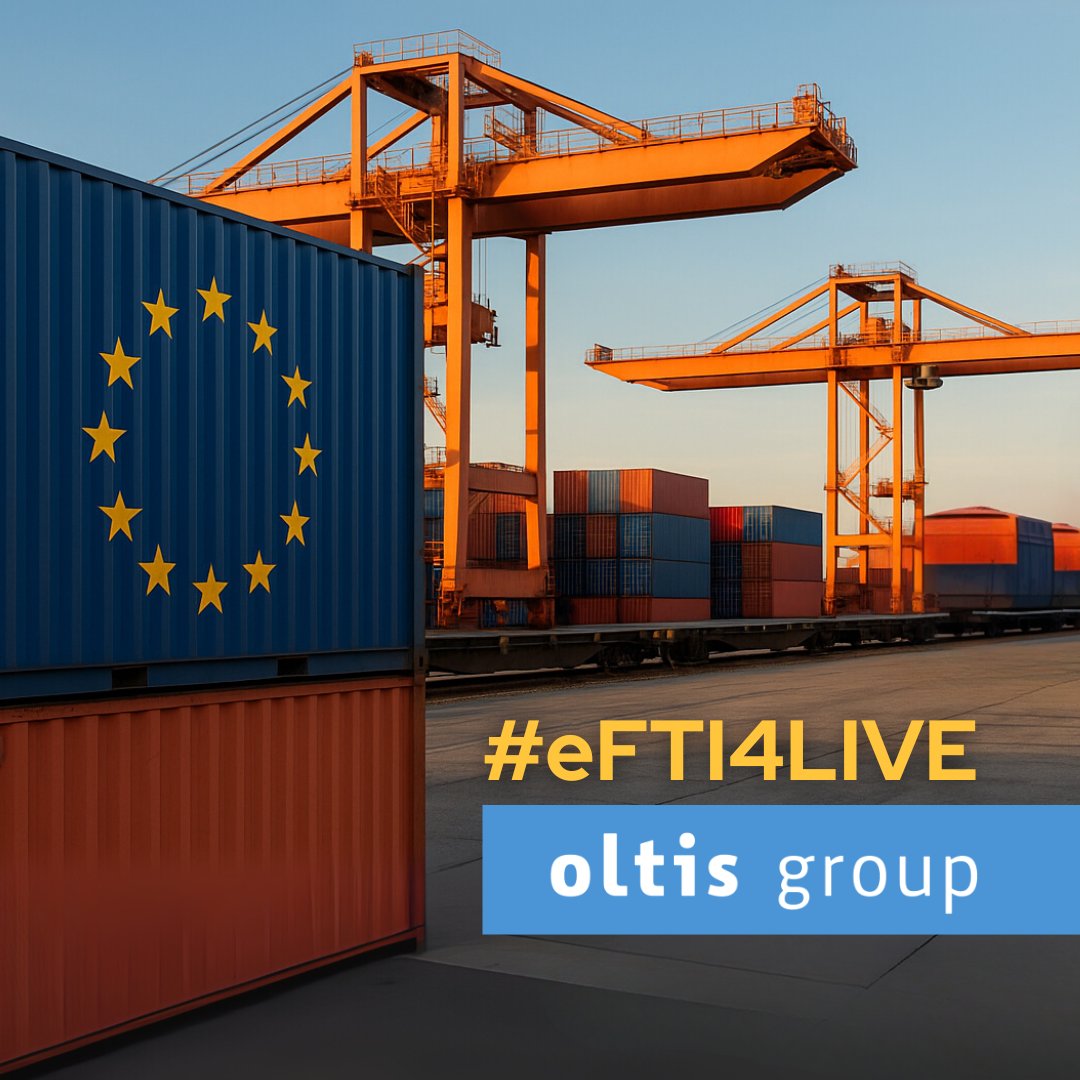 🚀#eFTI4LIVE is launching!
A major step toward paperless, interoperable, and certified freight data exchange across Europe. 🚛📲
OLTIS Group is proud to contribute to this 48-month effort with 30+ partners. 
#eFTI #DigitalTransport #LogisticsInnovation #Sustainability