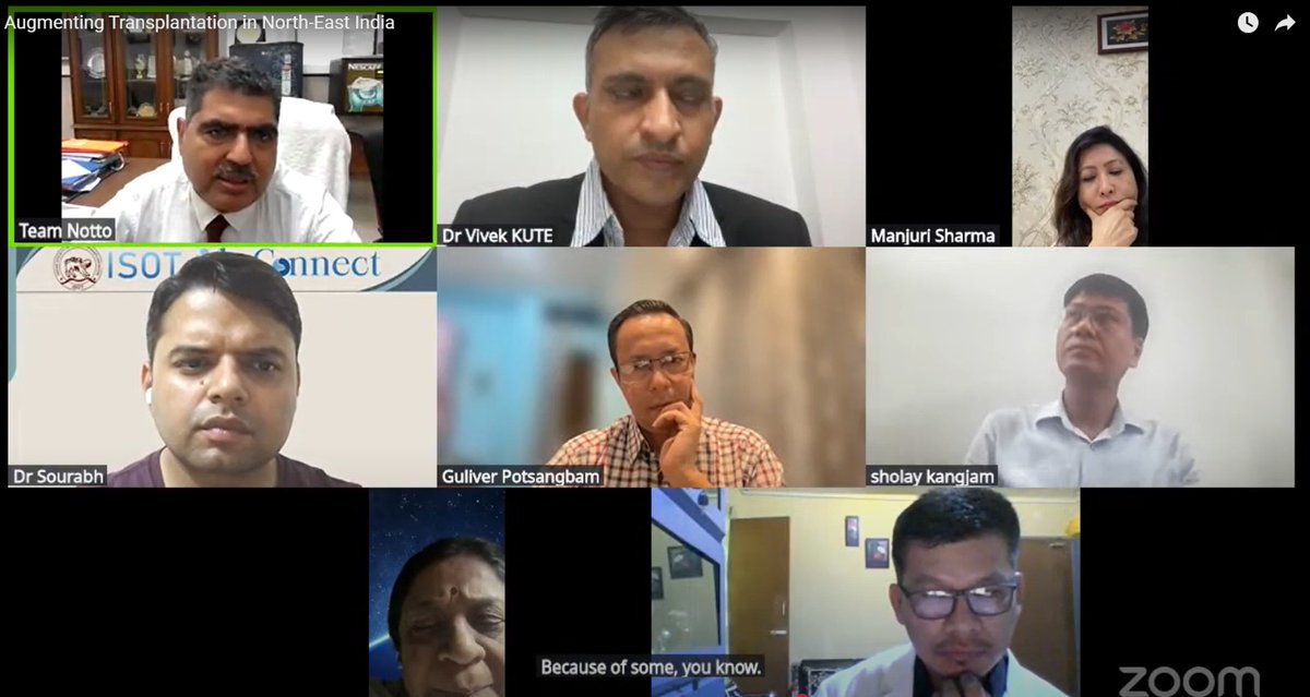 The Indian Society of Organ Transplantation (ISOT), in collaboration with the National Organ and Tissue Transplant Organization (NOTTO), conducted a webinar on ‘Augmenting Transplantation in North-East India’ as part of Organ Donation Month under the campaign "Angdaan – Jeevan