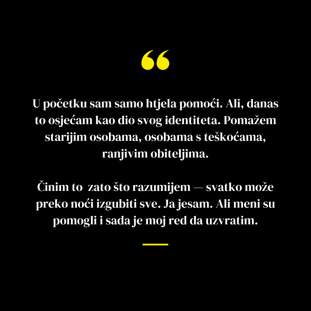 Zoia je pobjegla iz Ukrajine s malim koferom i voljenom mačkom, ali njezino srce nikad nije napustilo dom. Danas u Mikolajivu pomaže drugima da ponovno izgrade svoje živote.

Ovo je njena priča o bijegu, povratku i nadi.
Više pročitajte na: bit.ly/463t5DA