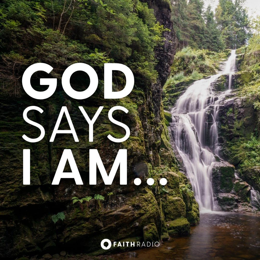 MyFaithRadio's tweet image. When you feel alone, God calls you seen.
When the world questions your worth, God calls you chosen.
Sign up for “God Says I Am” FREE study guide at MyFaithRadio.com to discover the peace of knowing your identity in Christ—and find the power to live it out.
#GodSaysIAm