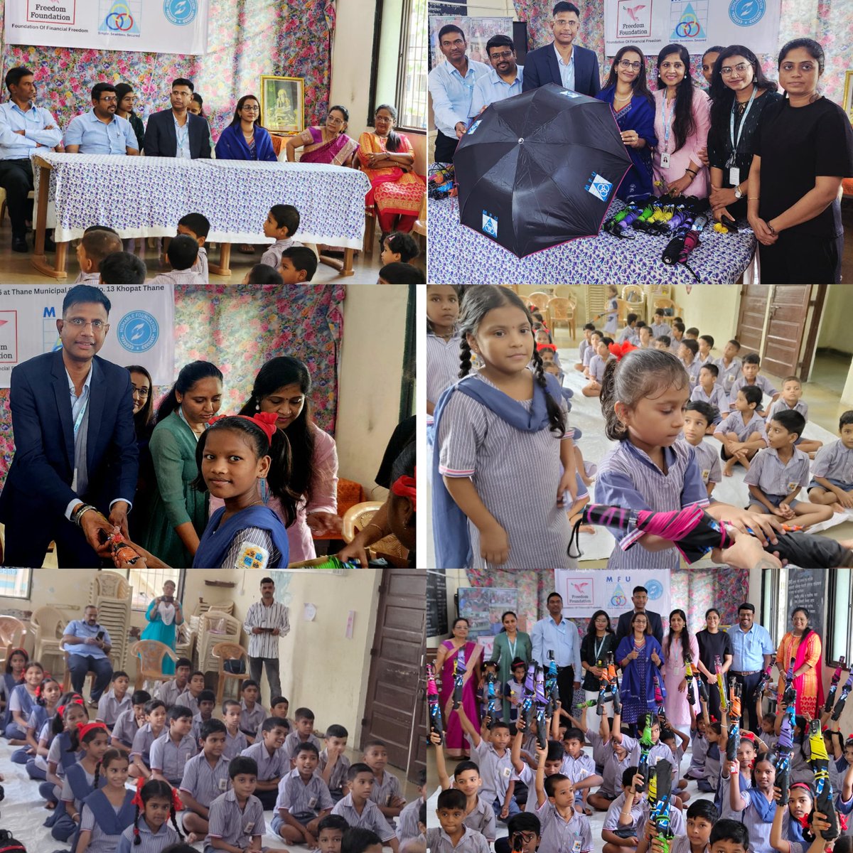 MF Utilities (@mf_utilities) on Twitter photo Rain or shine, we’ve got them covered! <a href="/MF_Utilities/">MF Utilities</a>, in support of Freedom Foundation, kickstarts its first CSR journey by distributing umbrellas to TMC school children from low-income families - a small gesture, a big impact..<a href="/GR_2608/">Ganesh Ram</a>, <a href="/AlpaShah5678/">Rtn Alpa Shah</a>
#CSR #MFU #FreedomFoundation Rain or shine, we’ve got them covered! <a href="/MF_Utilities/">MF Utilities</a>, in support of Freedom Foundation, kickstarts its first CSR journey by distributing umbrellas to TMC school children from low-income families - a small gesture, a big impact..<a href="/GR_2608/">Ganesh Ram</a>, <a href="/AlpaShah5678/">Rtn Alpa Shah</a>
#CSR #MFU #FreedomFoundation