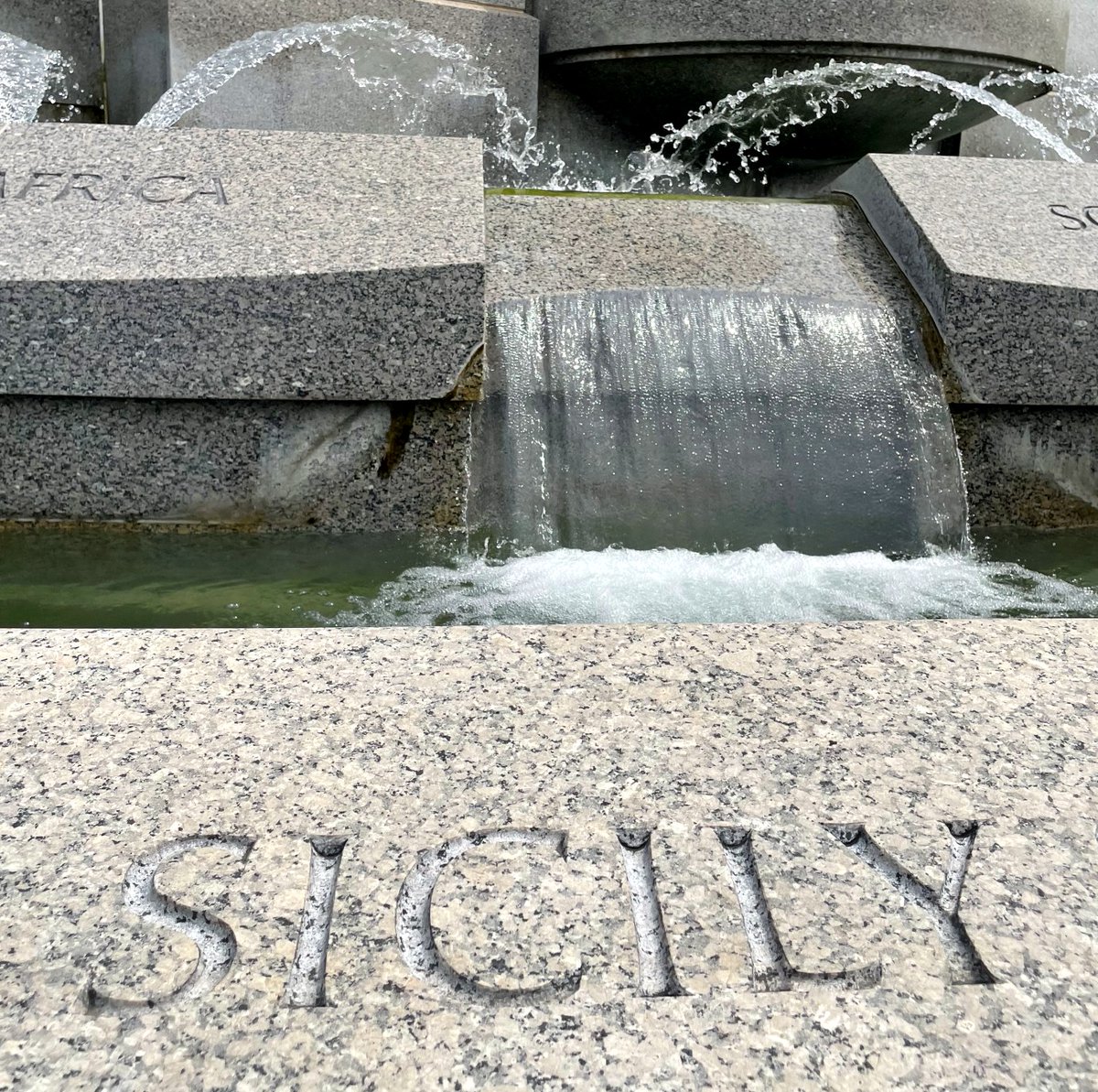 After successfully driving the Nazis out of North Africa, American &amp; British forces began the invasion of Sicily #OTD in 1943. An important victory over rugged terrain against a determined enemy, the Sicily Campaign is listed on the Atlantic fountain in the World War II Memorial.