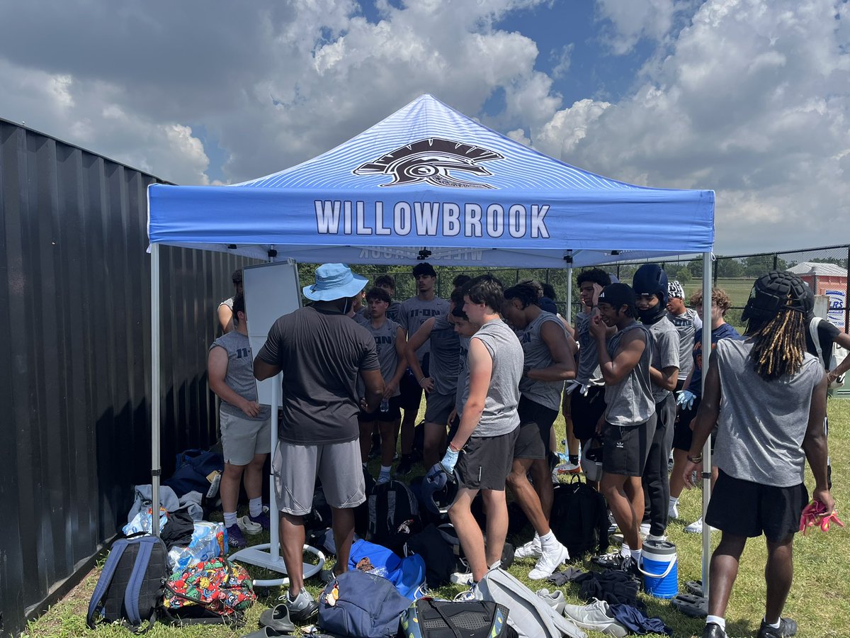 Willowbrook Football (@wbfootball) on Twitter photo Day 2 of the <a href="/ChicagoBears/">Chicago Bears</a> <a href="/ChicagoBears/">Chicago Bears</a> <a href="/nikefootball/">Nike Football</a> 11-On.
3-1 record in 7 on 7 yesterday. Warriors open up bracket play versus <a href="/CoachLeonard3/">Derek Leonard</a> <a href="/FollowRHSSports/">RochesterRocketAthletics</a>
MtC Day 2 of the <a href="/ChicagoBears/">Chicago Bears</a> <a href="/ChicagoBears/">Chicago Bears</a> <a href="/nikefootball/">Nike Football</a> 11-On.
3-1 record in 7 on 7 yesterday. Warriors open up bracket play versus <a href="/CoachLeonard3/">Derek Leonard</a> <a href="/FollowRHSSports/">RochesterRocketAthletics</a>
MtC