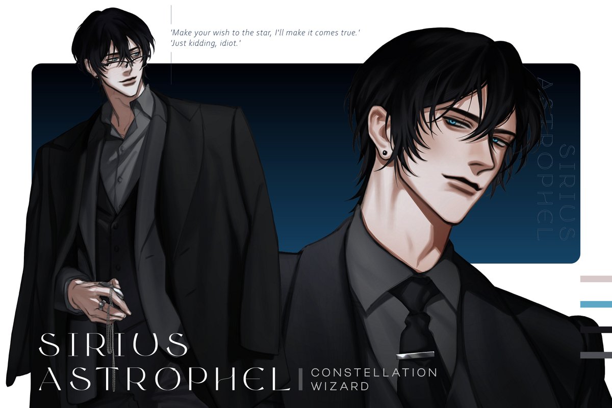 MPC_Sirius's tweet image. #MPC_Commu #MPCss5

&apos;Make your wish to the star, I&apos;ll make it comes true.&apos;
&apos;Just kidding, idiot.&apos;
--
Sirius Astrophel | ซิริอุส แอสโทรเฟล
[Constellation Wizard]

NPC | 208 y | 193 cm
Doc: bit.ly/4lBxpOR
--
[co, role play, DM, เวิ่น ok! ตอบตามงานว่าง]