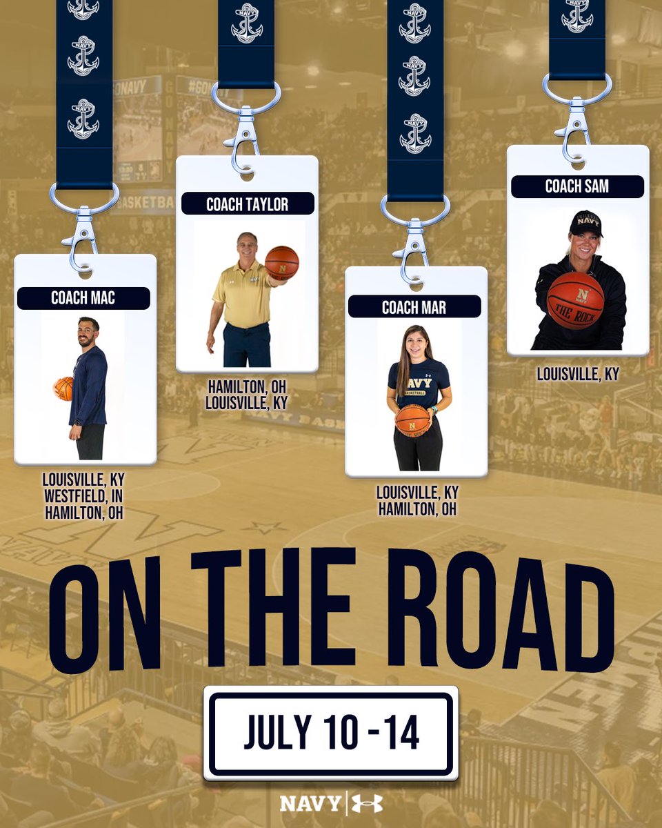 NavyWBB's tweet image. We are on the road looking for future Mids! 🏀⚓️
#GoNavy | #Impact