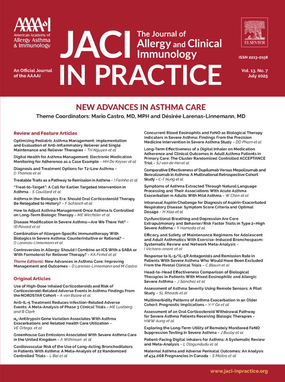 Comparison of three treatment strategies in mild #asthma: A carbon-utility analysis. Findings indicate that as-needed #budesonide/#formoterol DPI is the preferred option when considering both carbon emissions and #treatment effectiveness. jaci-inpractice.org/article/S2213-…