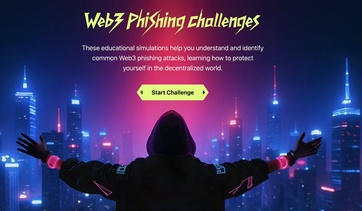 1nf0s3cpt's tweet photo. Unphishable Call for Contributors! 🛡️
We’re inviting the community to create new phishing challenges for Unphishable!
🎯 If your challenge is accepted and integrated into the platform, you’ll receive a 30 USDT reward.
#Unphishable #Web3Security #PublicGood https://t.co/jwV8xc5jNS