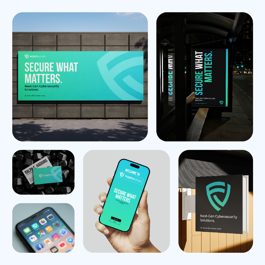 Fortivera is more than a cybersecurity company. It’s a digital guardian built for the future. This brand identity project captures Fortivera’s mission to protect what truly matters in an ever-evolving threat landscape.