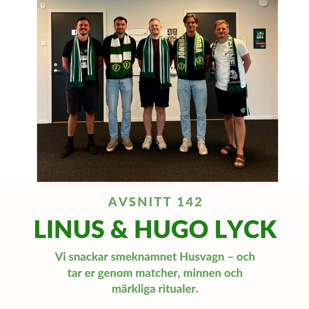142. Linus &amp; Hugo Lyck 

Bröderna Lyck är tillbaka från Spanien – och direkt in i poddstudion för att svara på allt ni vill veta! Luta dig tillbaka i solstolen, knäpp en bäss och njut!
open.spotify.com/episode/0Zge0G…