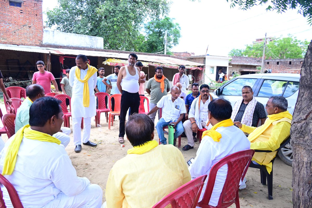 Suheldev Bhartiya Samaj Party (SBSP) ,सुभासपा (@sbsp4india) on Twitter photo जनपद आजमगढ़ के अतरौलिया विधानसभा क्षेत्र के ग्राम भीलमपुर में सुहेलदेव भारतीय समाज पार्टी के राष्ट्रीय अध्यक्ष एवं उत्तर प्रदेश सरकार के कैबिनेट मंत्री श्री <a href="/oprajbhar/">Om Prakash Rajbhar</a> जी ने श्री अशोक मौर्य जी की पूज्यनीय माता जी के निधन की सूचना पर शोकाकुल परिजनों के बीच पहुँचे और श्रद्धांजलि जनपद आजमगढ़ के अतरौलिया विधानसभा क्षेत्र के ग्राम भीलमपुर में सुहेलदेव भारतीय समाज पार्टी के राष्ट्रीय अध्यक्ष एवं उत्तर प्रदेश सरकार के कैबिनेट मंत्री श्री <a href="/oprajbhar/">Om Prakash Rajbhar</a> जी ने श्री अशोक मौर्य जी की पूज्यनीय माता जी के निधन की सूचना पर शोकाकुल परिजनों के बीच पहुँचे और श्रद्धांजलि