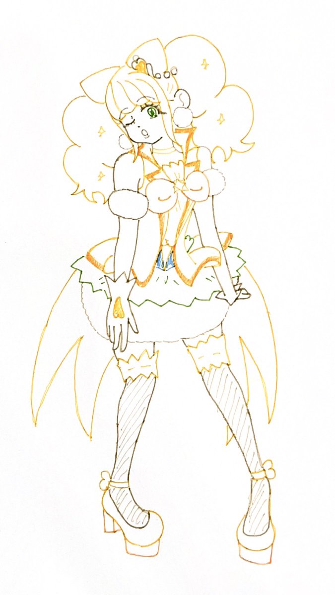 tTFeV7Kb3b81768's tweet image. キュアスパークルちゃん