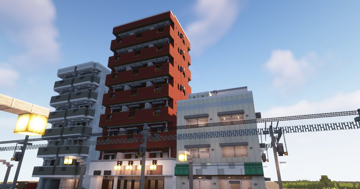 Gouki「ゲーム制作、マイクラ現代建築」 tweet media