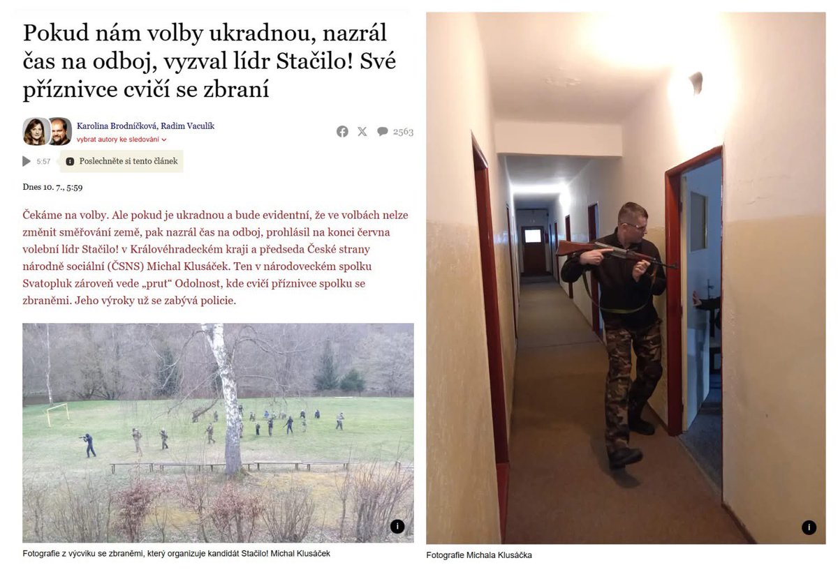 StanislavBlaha's tweet image. Takže když jim to nevyjde na 5 %, máme čekat pokus o komunistickou revoluci se zbraní v ruce?
Má opravdu ještě někdo pochybnosti, co je "Stačilo!" zač? 😵💫
Můžete se přejmenovat klidně desetkrát, ale rudý bolševický nok zůstane rudým bolševickým nokem, ať ho přelijete jakoukoli…