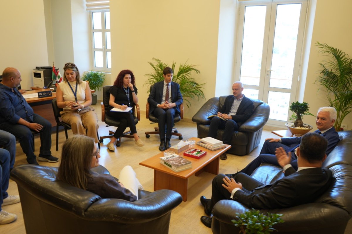 Italy in Lebanon (@italyinlebanon) on Twitter photo Field visit to #Bekaa for <a href="/IOMLebanon/">IOM Lebanon</a>-supported projects, reaffirming Italy's steadfast support to vulnerable communities. Meetings w/local authorities & entrepreneurs focused on 🇮🇹-funded programs to boost job creation & economic development through training, cash grants & #EDF. Field visit to #Bekaa for <a href="/IOMLebanon/">IOM Lebanon</a>-supported projects, reaffirming Italy's steadfast support to vulnerable communities. Meetings w/local authorities & entrepreneurs focused on 🇮🇹-funded programs to boost job creation & economic development through training, cash grants & #EDF.