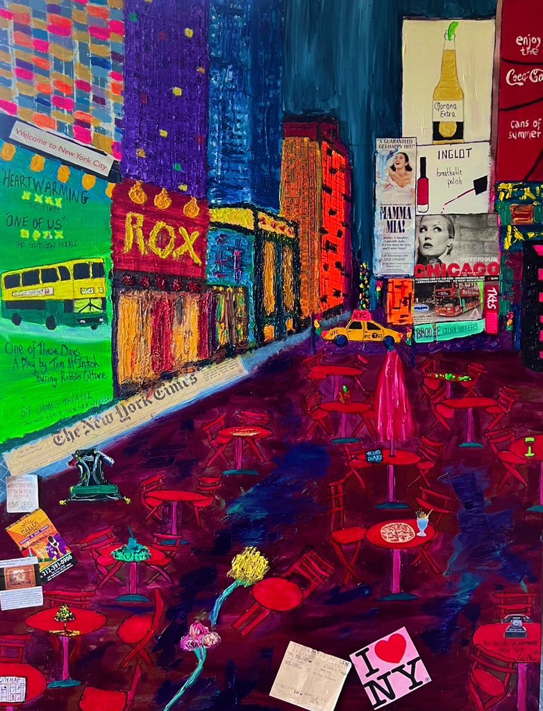 Louise McIntosh Artist (@inkyplotsart) on Twitter photo Writing a piece on my NYC painting for a magazine. In my archives I found the original photo I captured of a wet day in 2009 which inspired this painting.
The story (even though you may all know it by now) will be coming September.
‘You may say I’m a dreamer’ <a href="/MartinDowds1/">Martin Dowds, Glasgow</a> 🇺🇸🎨 Writing a piece on my NYC painting for a magazine. In my archives I found the original photo I captured of a wet day in 2009 which inspired this painting.
The story (even though you may all know it by now) will be coming September.
‘You may say I’m a dreamer’ <a href="/MartinDowds1/">Martin Dowds, Glasgow</a> 🇺🇸🎨
