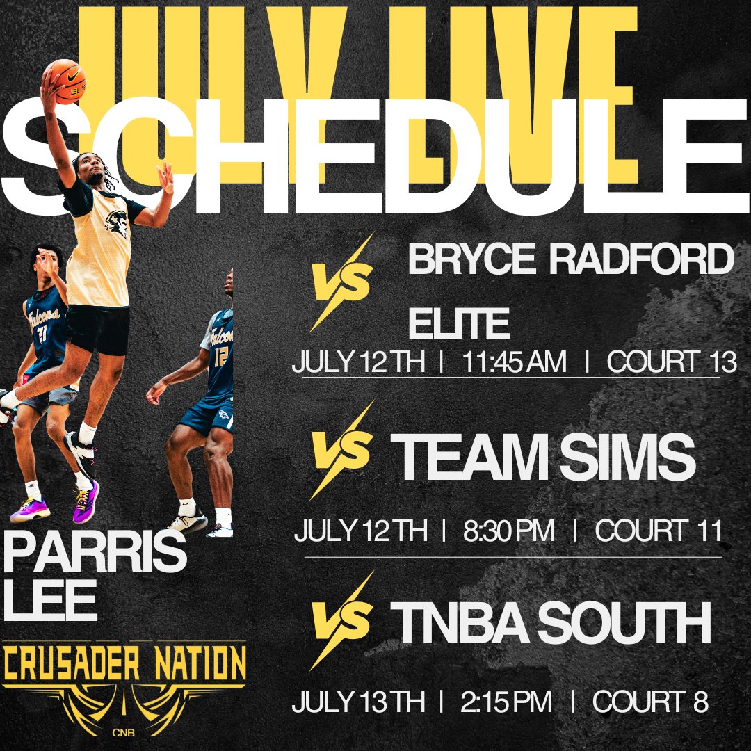JCPatriotsHoops's tweet image. Coaches check out 6'5 Class of 2026 wing/guard Parris Lee(@iamparrislee ) will be playing with Crusader Nation @Crusadernationb on the UA Rise circuit @UANextBHoops this July Live Period. A sharpshooting wing with length and athleticism, Parris gets downhill, defends passing…
