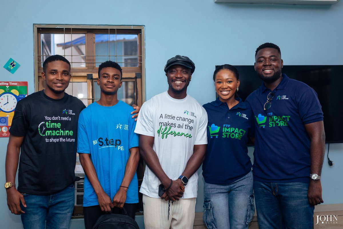 Honoured to be part of the #FTFImpactStore launch &amp; book fair, celebrating young changemakers driving progress in Ghana and beyond! Big kudos to <a href="/KeziaSanie/">Asiedua</a> for leading such a brilliant initiative—impact looks amazing on you! 👏📚 #ForTheFutureGhana #SolesOfHope