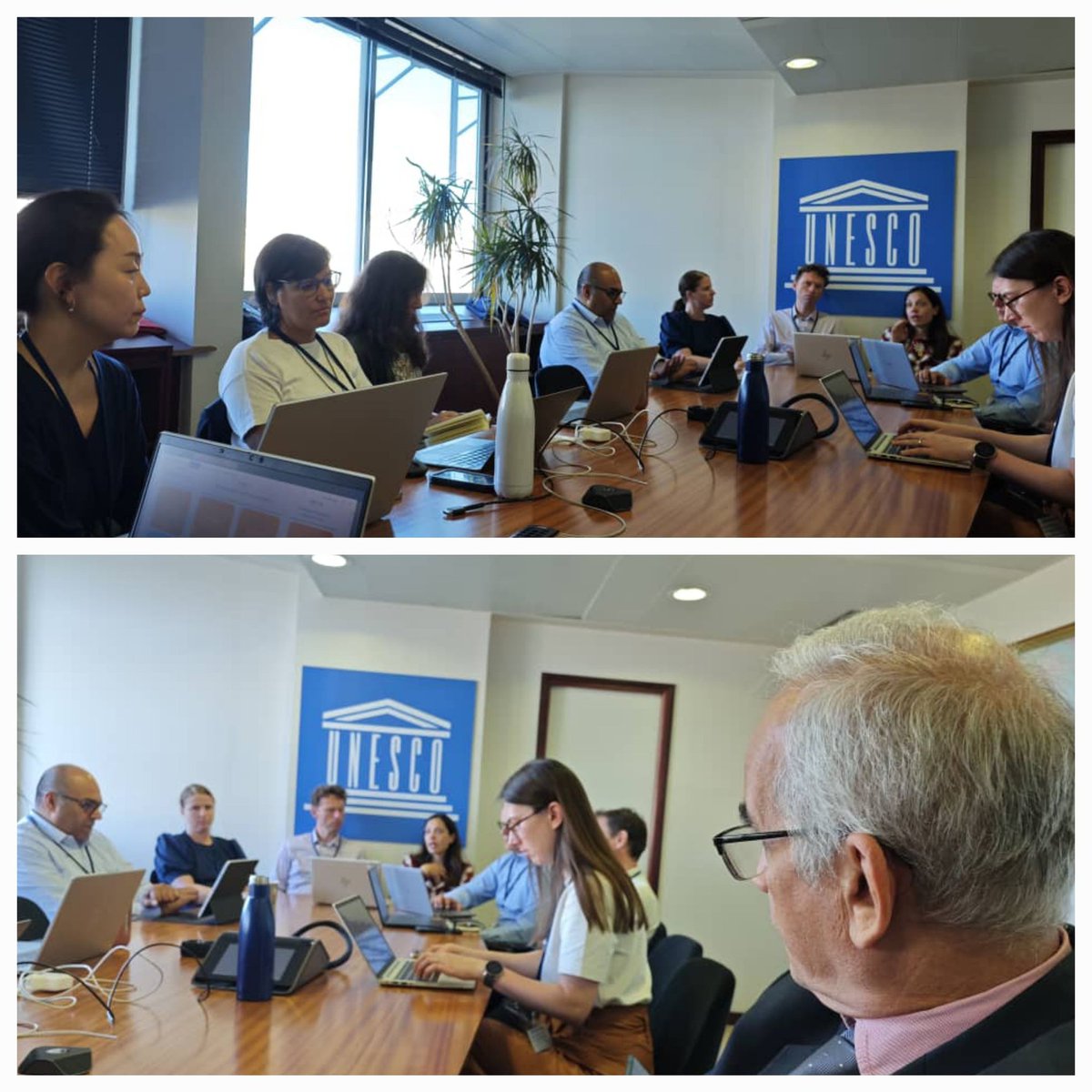 Cuban Delegation at the 47th World Heritage Committee Session exchanged with focal points of the "Capacity Development on Climate Action" project. Glad that Cuba is being invited to join Phase 2 in representation of LAC SIDS, bringing tailored solutions to the field. #CubaVencerá
