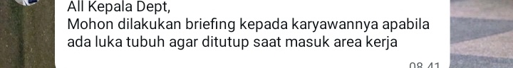 lindridesi's tweet photo. ditutup dulu pas kerja, kalau sudah pulang dibuka lagi. luka hati. https://t.co/SfSQ97ZNew