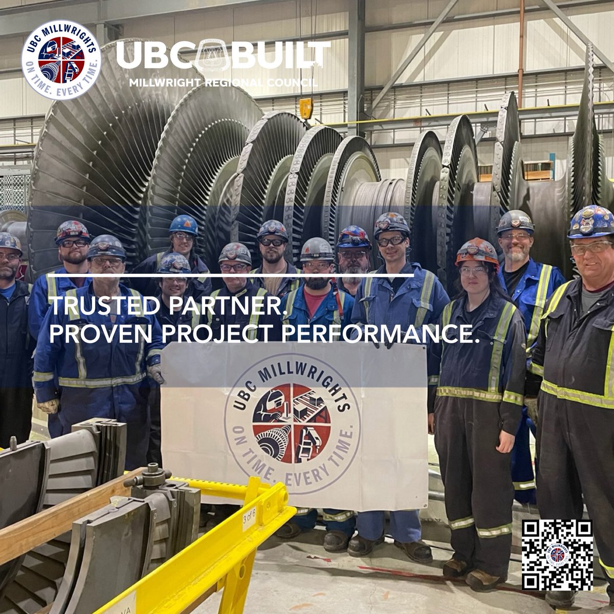 Trusted Partner. Proven Project Performance.

UBC Millwrights support contractors and project owners with the workforce and expertise required to execute critical projects — with precision, safety, and professionalism.

Our teams deliver results across all phases of project