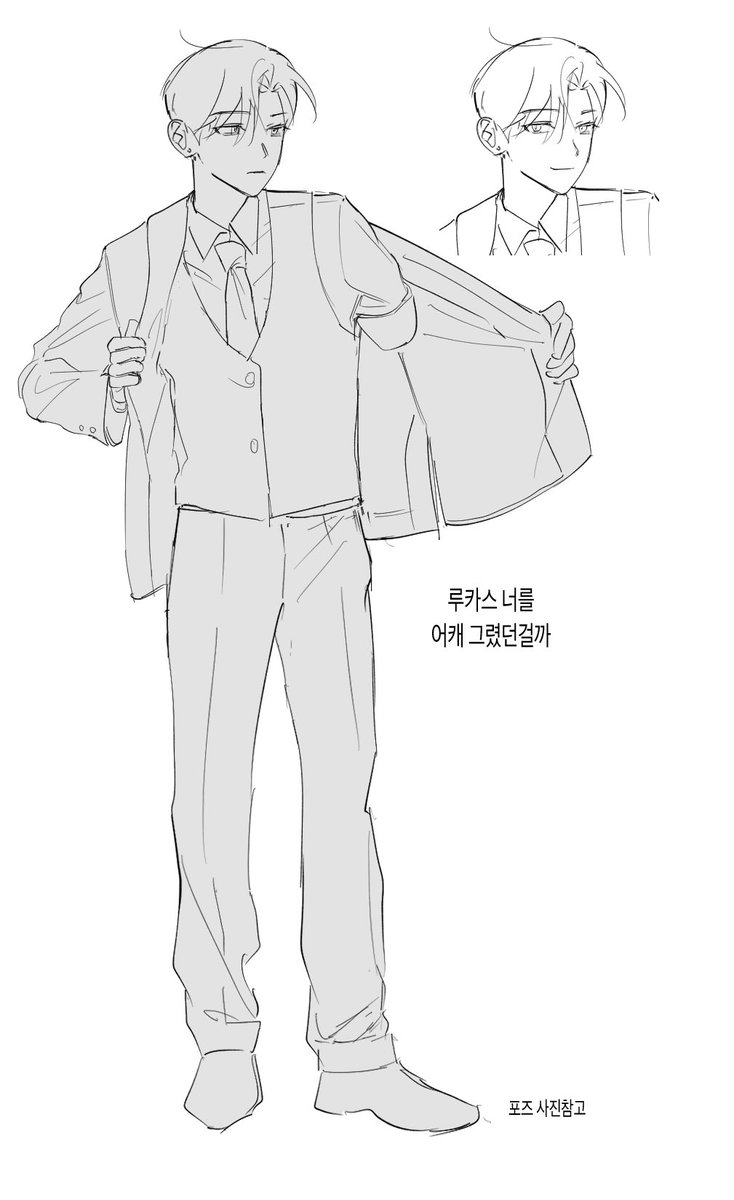 그림 안그린지 두 달이라 너뮤 많이 무너짐..