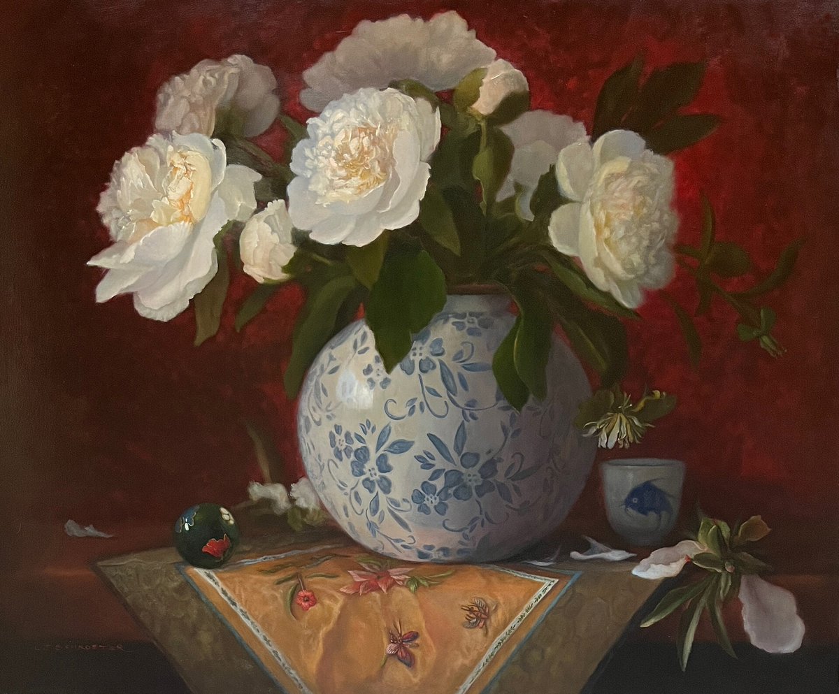 📸 Honorable Mention Alert!
🎉 Congrats to Linda Schroeter for earning Honorable Mention in TheArtList.com’s July Artist of the Month for "Peonies - Peace, Love, Harmony" 🖼️✨
🎨 Will you be next? woobox.com/vxs66n

#TheArtList #LindaSchroeter #HonorableMention