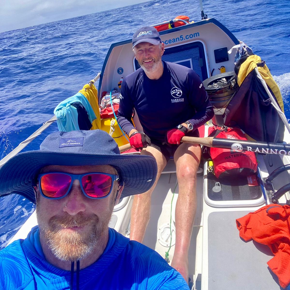 BrainTumourOrg's tweet photo. @the_ocean_5 @LewisMoodyFdn Not only that—Kevin, at 66, is now the oldest person to row across the Pacific! 🏆
Two world records, one epic journey, and a huge impact for those affected by brain tumours.
Massive congrats, team—we’re in ‘oar’! 🙌🎉 #PacificRow #CharityChallenge https://t.co/X5wT5OeDf2