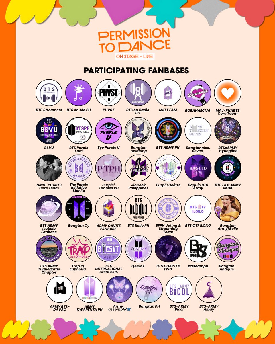 39 Fanbases. 1 Goal. 💜 
PH ARMYs unite for the “PTD: On Stage – Live” album era! 🇵🇭✨ 

📢 Big streaming plans are coming— don’t miss out! 
🔗 phabts.my.canva.site/permission-to-… 

Sama-sama tayo to dominate PH charts, ARMY! 🎤💥 
#PermissionToDominatePHCharts #PTD_ON_STAGE_LIVE