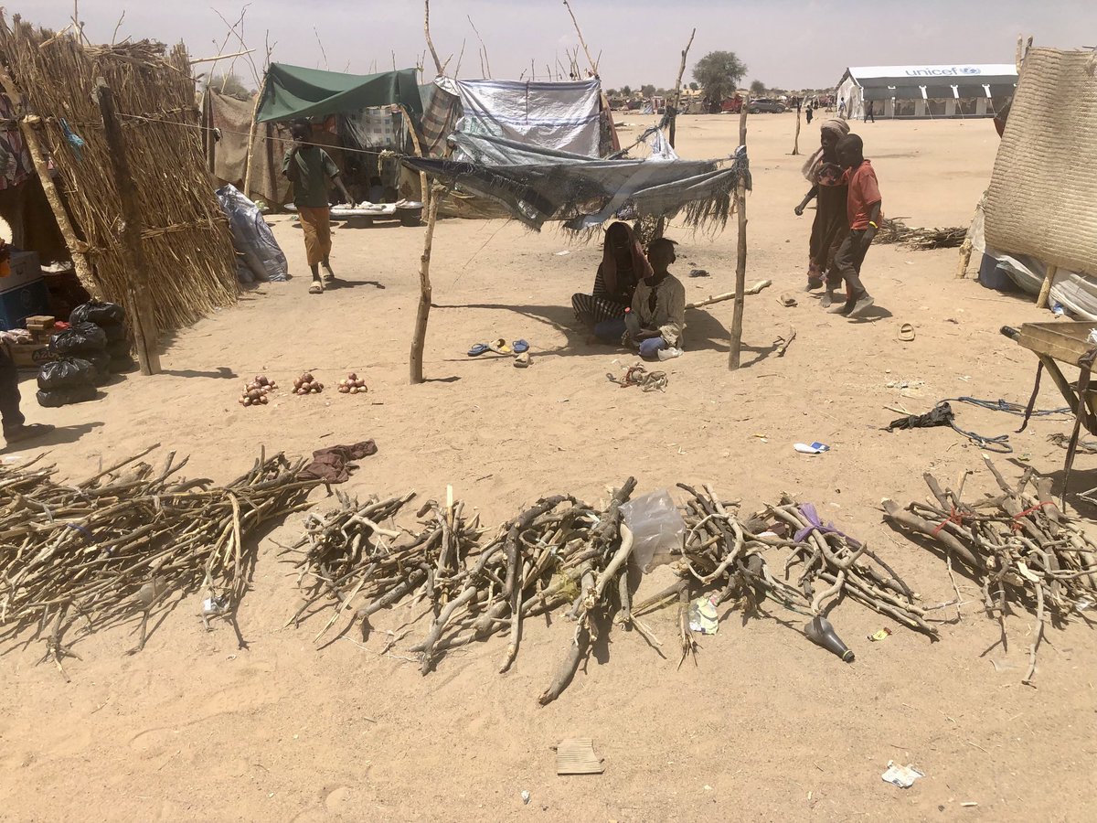 Difficult situation for Sudanese refugees arriving in Chad. Since 2023, more than 800 000 Sudanese Refugees have arrived in Chad, most of them coming from Darfur. Development partners are committed to supporting. ⁦⁦<a href="/UnhcrTchad/">UNHCR CHAD</a>⁩