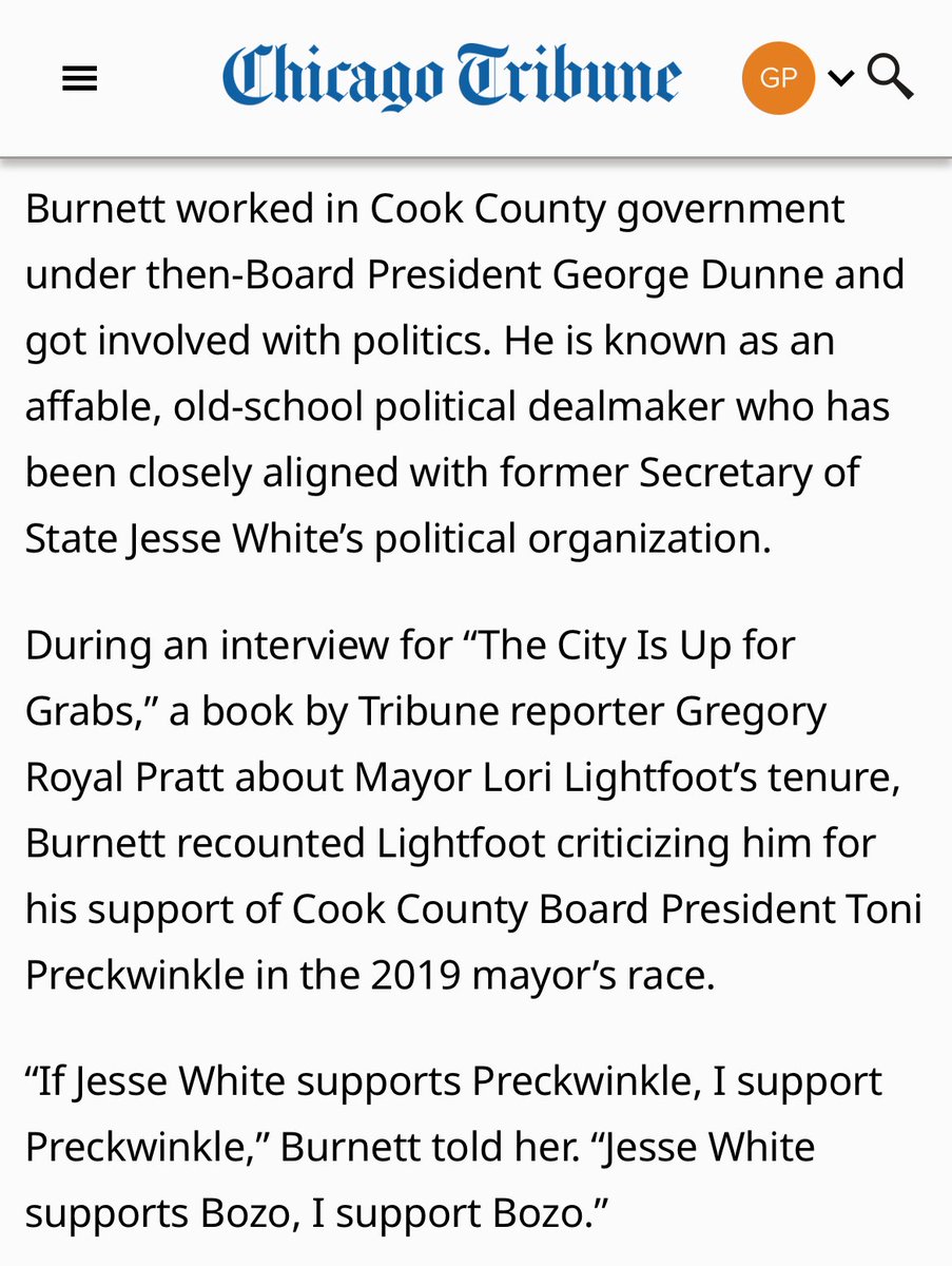Gregory Royal Pratt (@royalpratt) on Twitter photo The City is Up for Grabs got a little love from my <a href="/chicagotribune/">Chicago Tribune</a> in story about Ald. Burnett stepping down (one of my favorite lil anecdotes that speaks to the political culture here) The City is Up for Grabs got a little love from my <a href="/chicagotribune/">Chicago Tribune</a> in story about Ald. Burnett stepping down (one of my favorite lil anecdotes that speaks to the political culture here)